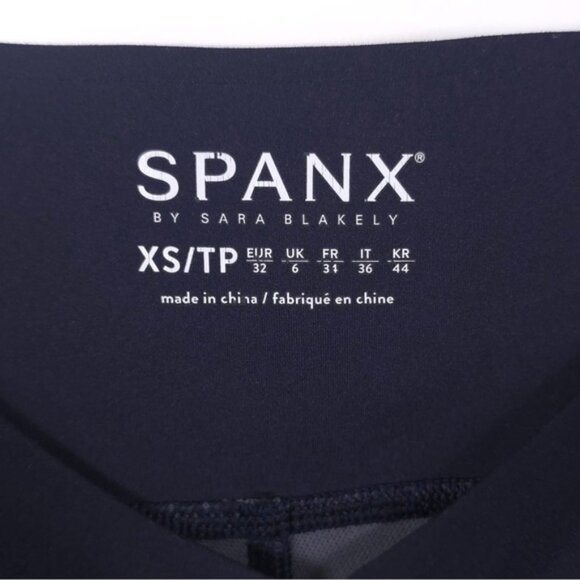 SPANX FD3715 Every Wear Tech Tape Leggings Lapis‎ Night Size XS/TP - Picture 6 of 14